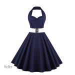Robe d'inspiration vintage pour un look classique