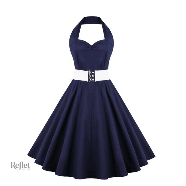Robe d'inspiration vintage pour un look classique
