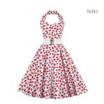 Robe vintage années 50 avec silhouette flatteuse