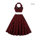 Élégante robe année 50 pour occasions spéciales