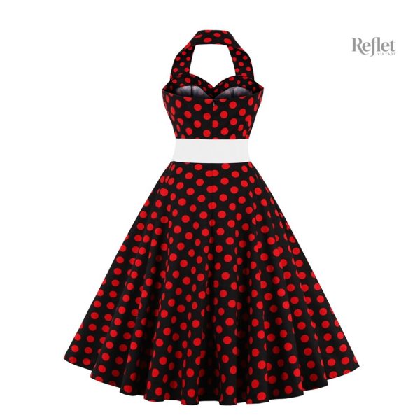 Élégante robe année 50 pour occasions spéciales