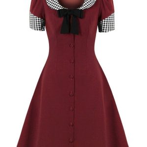 Robe Vintage Année 50 Pas Cher