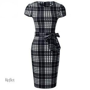 Robe Vintage Année 60 Droite