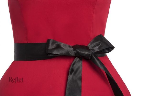 Robe rétro rouge style années 60