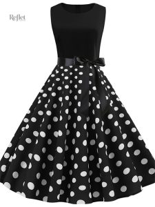 Robe vintage élégante, design des années 60