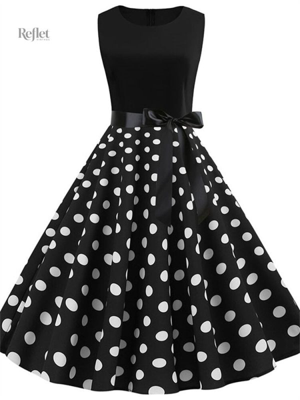 Robe vintage élégante, design des années 60