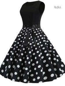 Robe années 60, coupe flatteuse et séduisante