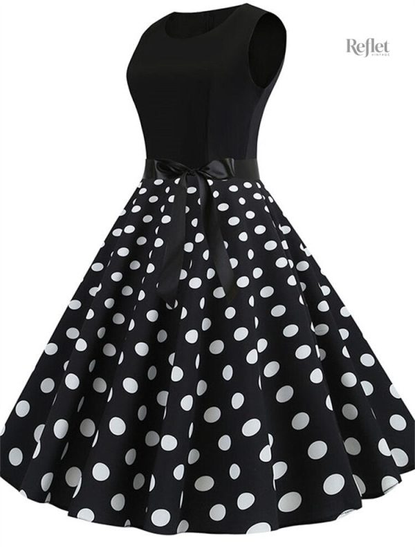 Robe années 60, coupe flatteuse et séduisante