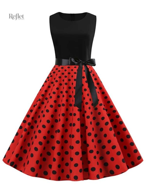 Vêtements rétro, robe sexy années 60 féminine