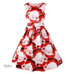 Robe années 50 avec jupe ample pour un look rétro