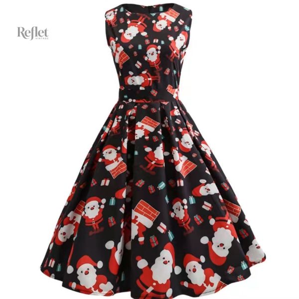 Robe rétro vintage pour un look années 50