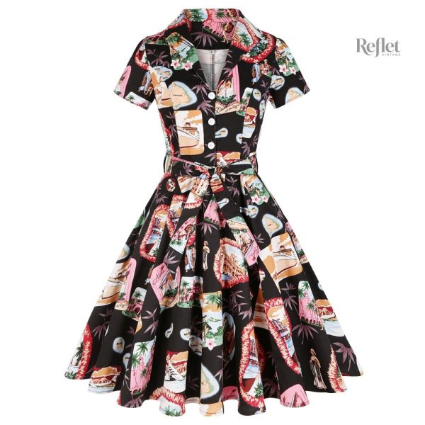robe-vintage-authentique-annees-60-1 Robe vintage authentique années 60