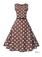Robe vintage couture années 70