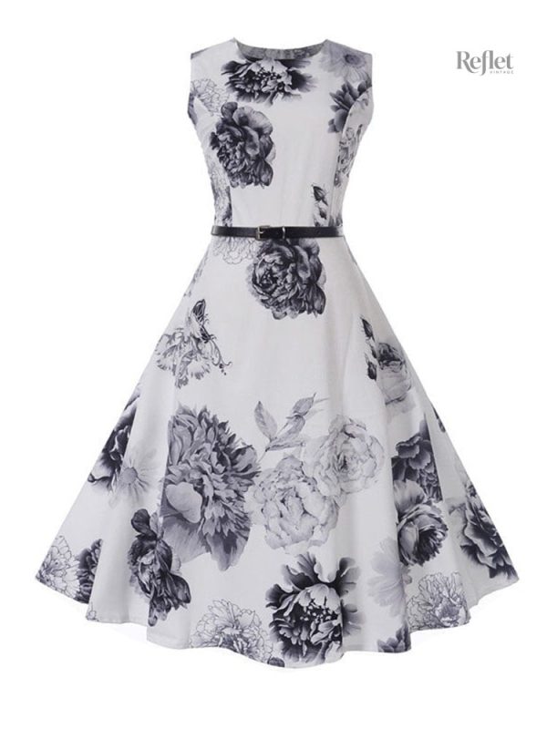Robe classique, design années 70
