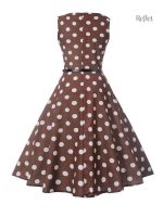 Robe années 70, style rétro chic
