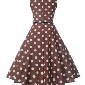 Robe années 70, style rétro chic
