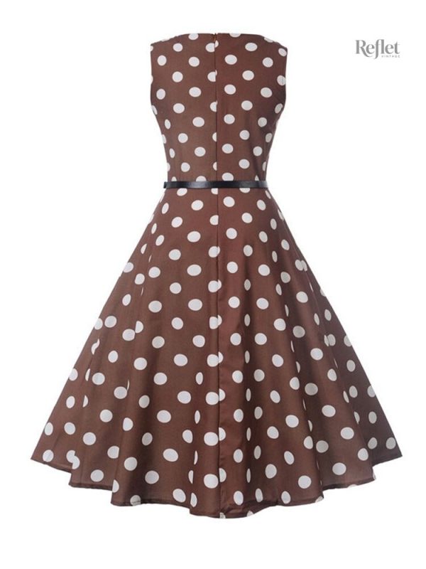 Robe années 70, style rétro chic