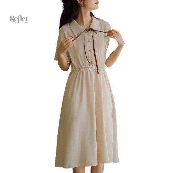 Robe vintage années 30 au style classique et élégant