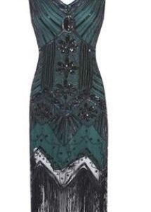 Robe vintage rétro années 30