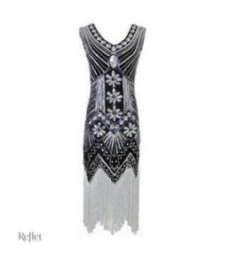 Robe élégante années 30