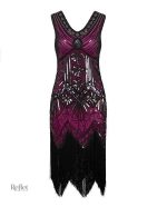 Robe à motifs années 30