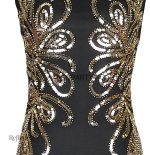 Robe vintage grande taille, allure classique des années 30