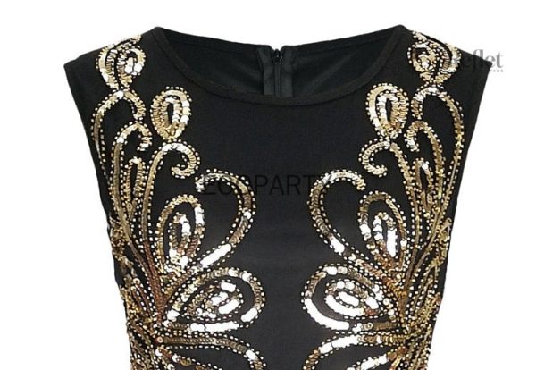 Robe vintage grande taille inspirée des années 30