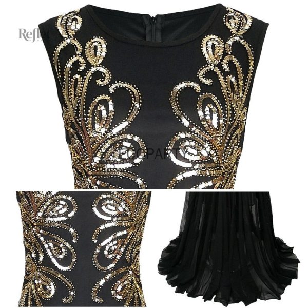 Robe style années 30, coupe ample et féminine
