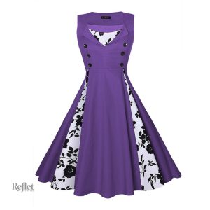 Robe style 50, élégance vintage intemporelle