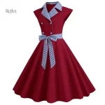 Robe tendance rétro années 70