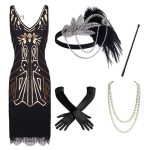 Robe soie 30s au design rétro