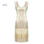 Robe chic vintage années 30 en soie