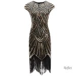 Robe vintage année 30 élégante pour un look rétro