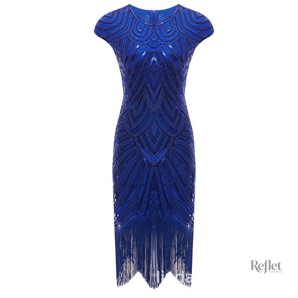 Robe 30s avec motifs classiques pour un style authentique