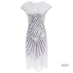 Style vintage années 30, habillée pour des occasions spéciales