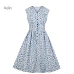 Style années 30, robe avec mouvements fluides