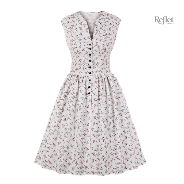Robe d'époque années 30, design classique