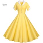 Robe classique années 60, tendance à prix doux
