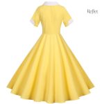 Robe charme des années 60, style abordable