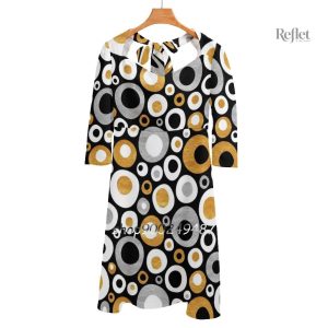 Robe Année 70 pas chère en style rétro