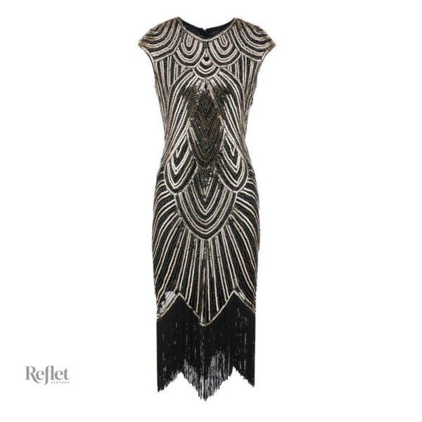 Robe rétro années 30, idéale pour événements spéciaux