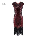 Robe style années 30 avec motifs floraux