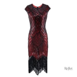 Robe vintage années 30, coupe fluide et féminine
