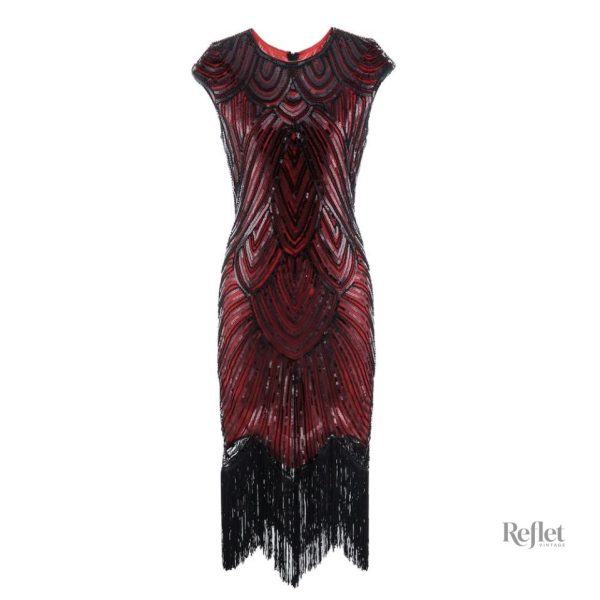 Robe vintage années 30, coupe fluide et féminine