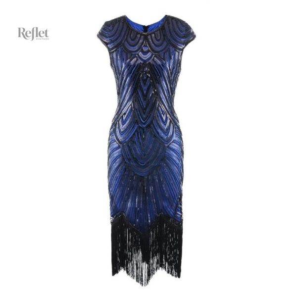 Robe chic années 30, design classique intemporel