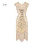 Robe années 30, inspiration Art Déco unique