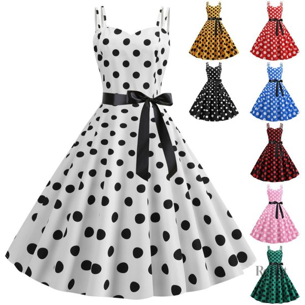 robes-annees-50-chic-1 Robe chic années 50 élégante