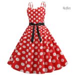 Robe pin-up années 50 chic