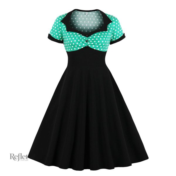 Robe colorée années 50 pour soirées