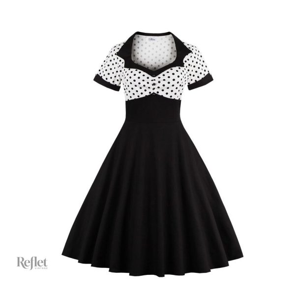 Robe fluide années 50 pour toutes occasions